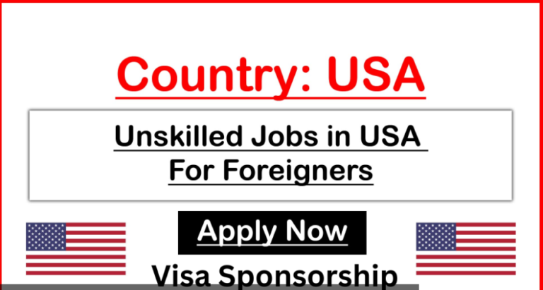 Food Service Worker job in usa with visa sponsorship 2024